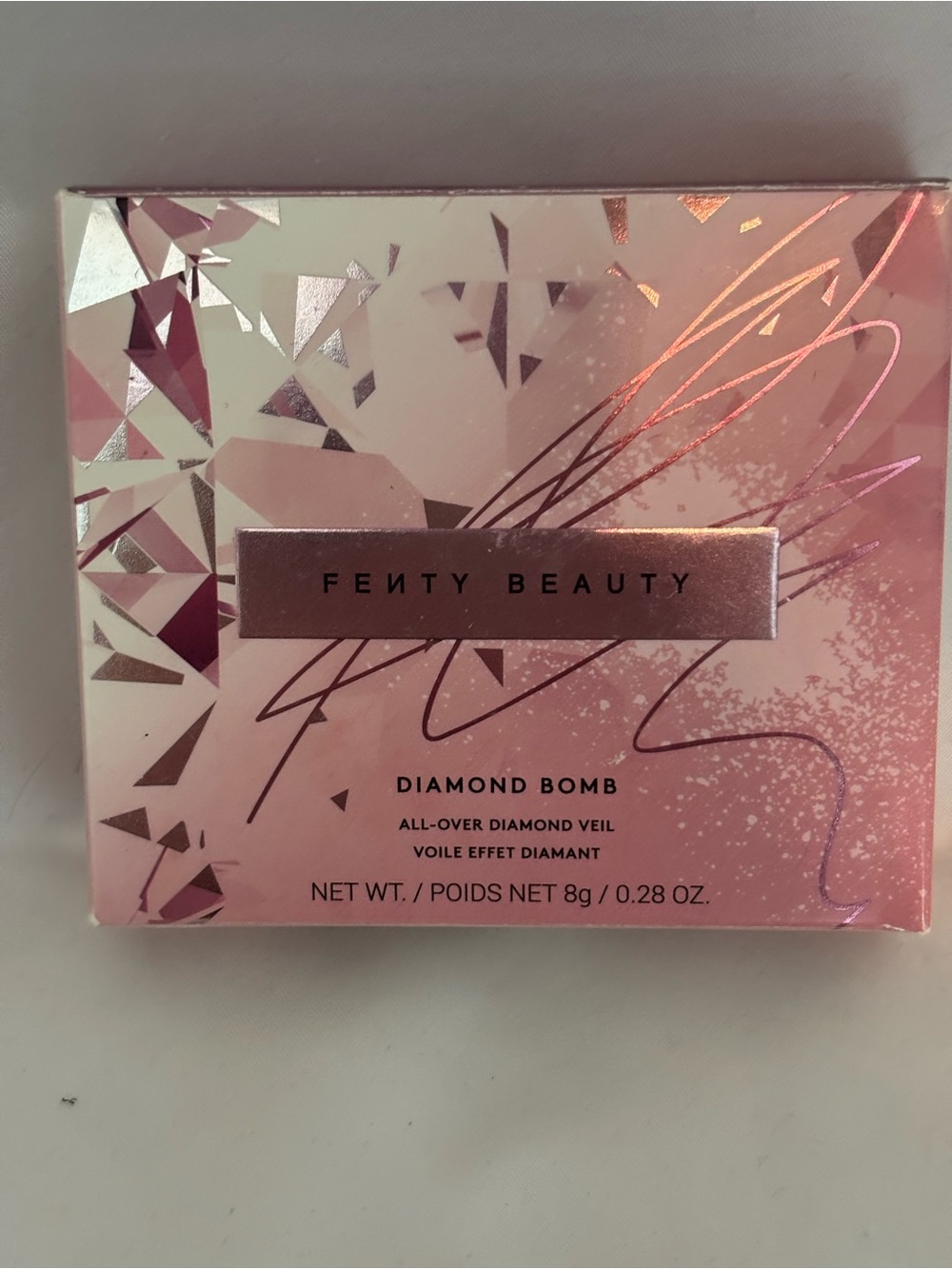 Fenty Beauty Diamond Bomb Highlighter Rosé Rave 02 -
